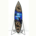 bali surfboard airbrush carving wooden handicraft sbabcisl3