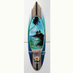 bali surfboard airbrush variation hanging wall handicraft sbabvh4