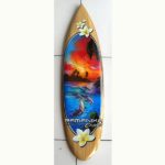 bali surfboard airbrush variation hanging wall handicraft sbabvh6