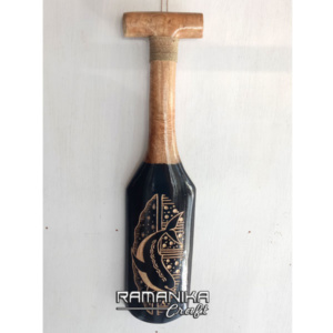 bali wall hanging paddle wood carving hwwcp1