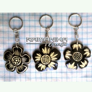 bali key rings wood carving accessories krbc6