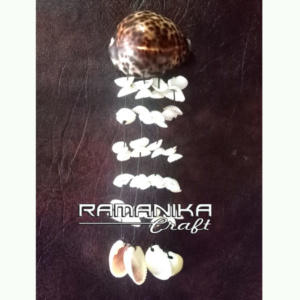 bali sea shell wind chimes tiger shell handicraft cmtcs3