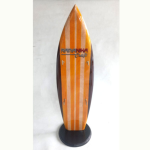 bali surfboard display key rings handicraft dpsbk1s1