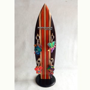 bali surfboard display key rings handicraft dpsbk1s3