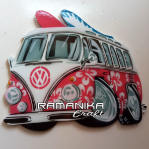 bali wall hanging art board airbrush handicraft hwavw2