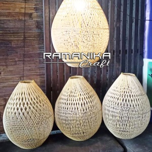 bali lampshade rattan handicraft lsr2