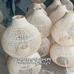 bali lampshade rattan handicraft lsr4