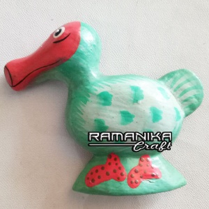 bali magnetic dodo painting handicraft mgadp1