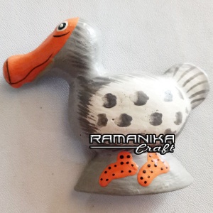 bali magnetic dodo painting handicraft mgadp2