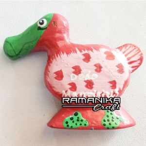 bali magnetic dodo painting handicraft mgadp6