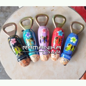 bali wooden opener bottle handicraft obpfb