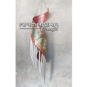 bali aluminium wind chimes handicraft acm2
