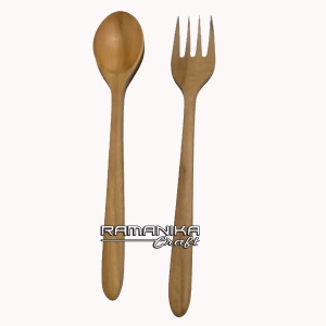 bali kitchenware teak wood spoon handicraft kwts10