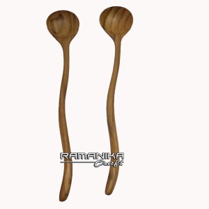 bali kitchenware teak wood spoon handicraft kwts9