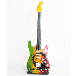 bali music instruments miniature guitars semi electric migsm6