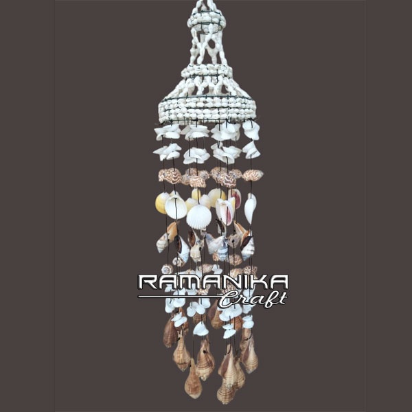 bali sea shell wind chimes top round shell handicraft cmsstrs6
