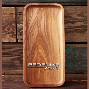 bali kitchenware teak wood tray handicraft kwtt2