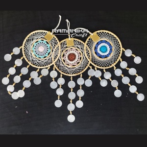 bali dreamcatcher capiz rattan handicraft dccrk