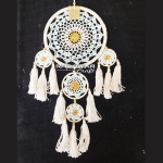 bali dreamcatcher tassel ear knitting handicraft dctek2