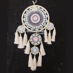 bali dreamcatcher tassel ear knitting handicraft dctek3
