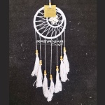 bali dreamcatcher tassel shell knitting handicraft dctsk2