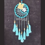 bali dreamcatcher tassel shell knitting handicraft dctsk3