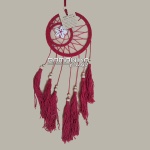 bali dreamcatcher tassel shell knitting handicraft dctsk4