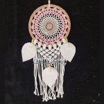 bali dreamcatcher knitted leaves handicraft dckl1