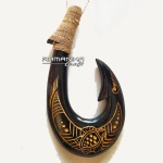 bali wall hanging carving fishing hook handicraft hwcfh1