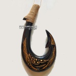 bali wall hanging carving fishing hook handicraft hwcfh4