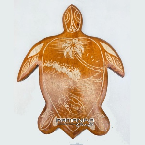 bali wall hanging carving turtle handicraft hwctb1