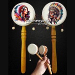 bali musical instruments hand drums printing handicraft mihdp7